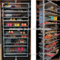 Metal and modern shoe rack 50 pairs shelf